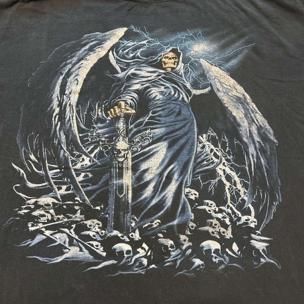 Men's Black Graphic T-Shirt